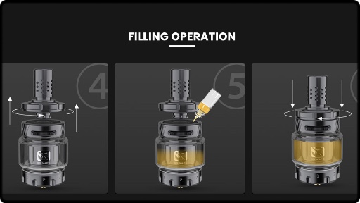 Le remplissage du Precisio Sub Om